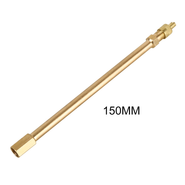 5 PCS Car Tires Valve Inflatable Extension Tube, Length: 150mm, 150mm, Pure Copper