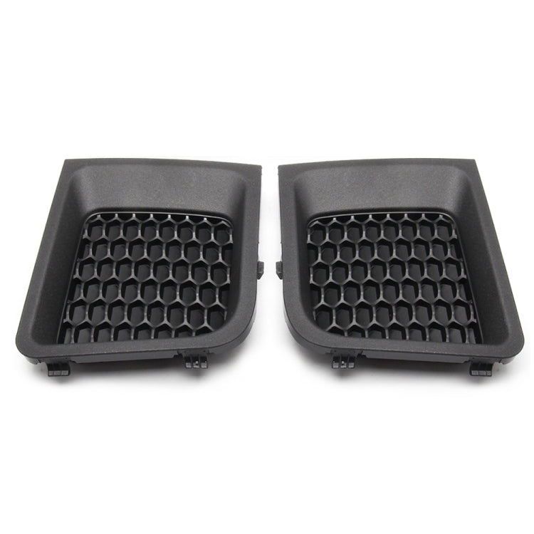 2 PCS Car Left + Right Front Bumper Lower Grille Bezel Cover for Jeep Renegade, Left + Right