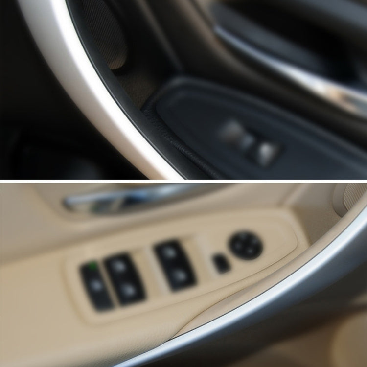 Accoudoir intérieur de porte arrière gauche pour BMW F30 / F35, universel pour conduite à gauche et à droite, arrière gauche (noir), arrière gauche (beige)