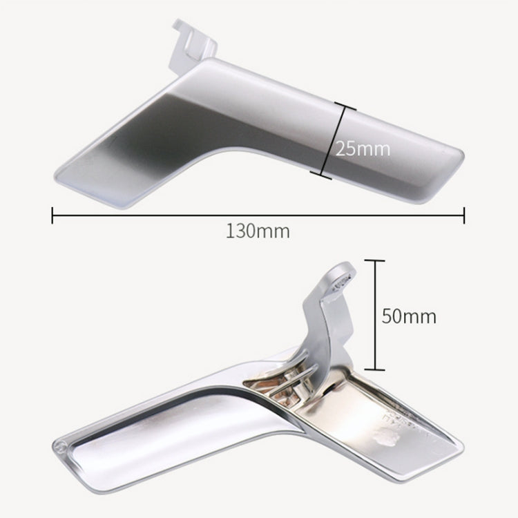 Car Right Side Electroplating Bright Inner Door Handle for Mercedes-Benz C Class W204, Left and Right Drive Universal, Right Side Bright