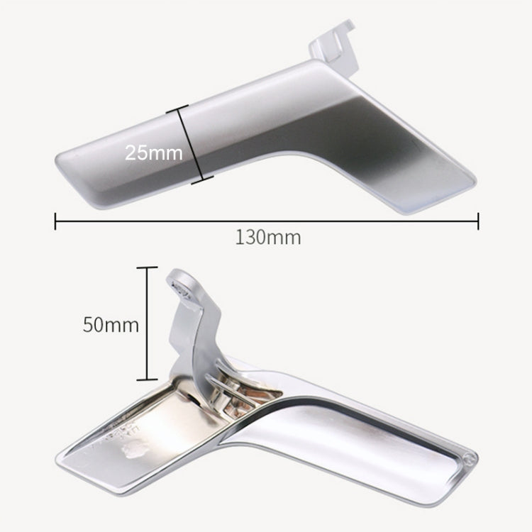 Car Left Side Electroplating Bright Inner Door Handle for Mercedes-Benz C Class W204 2008-2015, Left and Right Drive Universal, Left Side Bright
