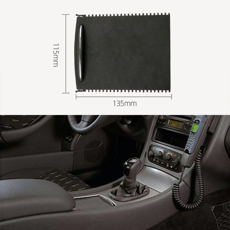 Car Water Cup Holder Roller Blind Zipper Storage Box Trim for Mercedes-Benz W203 Before 2007, For Mercedes-Benz W203