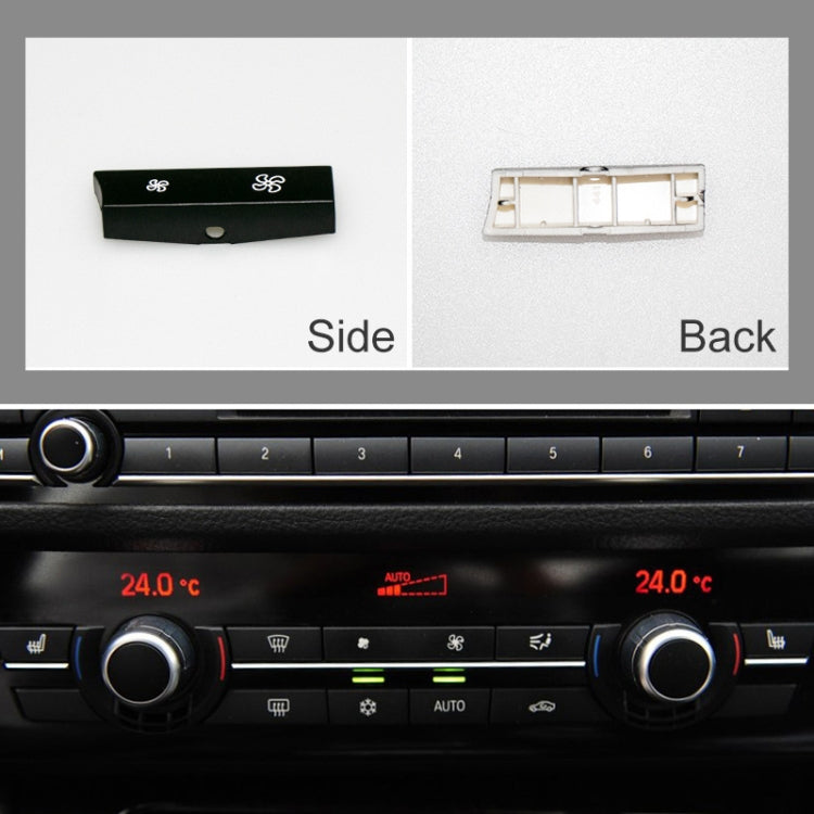 Car Air Conditioner Panel Switch Button 11-button 61319313923 for BMW F10 / F07 / F02, 11-button