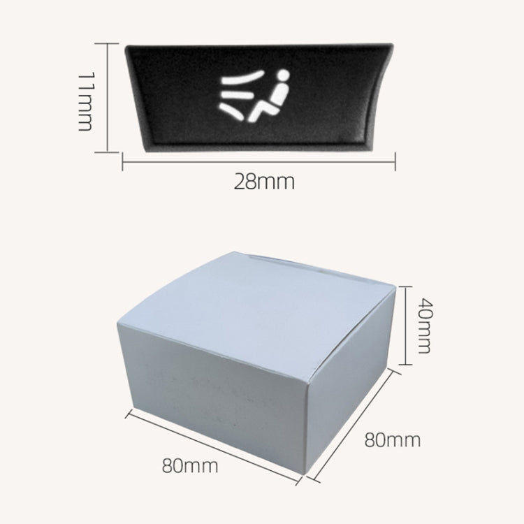 Car Air Conditioner Panel Switch Button 12-button 61319313923 for BMW F10 / F07 / F02, 12-button
