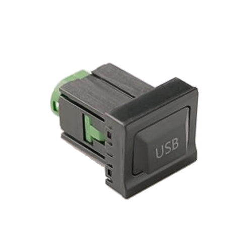 Car Center Console CD Reserved Position Modified USB Port 2.6x2.3cm for Volkswagen / Audi / Skoda, 2.6x2.3cm