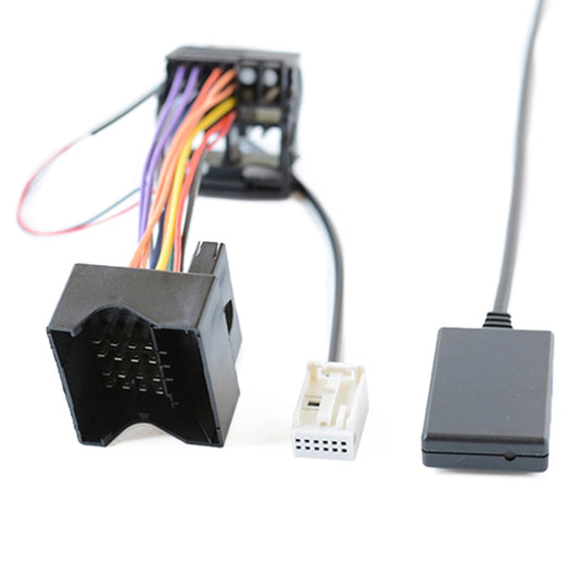 Car AUX Bluetooth Audio Cable + MIC for BMW E60 E63, For BMW E60 E63(MIC)