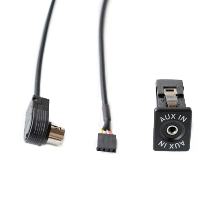 Car AUX Interface + Cable for Alpine KCA-121B Ai-NET/AUX 9887/105/117/9855, For Alpine KCA-121B Ai-NET