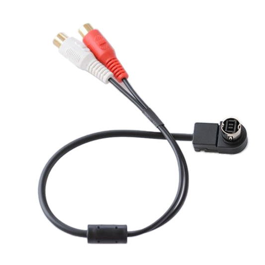 Car AUX Cable CD DVD Navigation Input Cable for Alpine KCA-121B 9887 9855J 105e 117J 305S, Ffor Alpine KCA-121B 9887