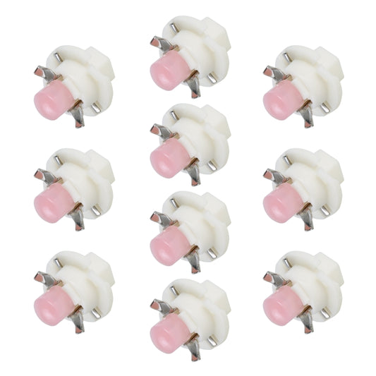 10 PCS B8.4 0.2W DC12V Wedge Instrument Panel COB LED Light Dashboard Gauge Cluster Indicator Lamp Bulb