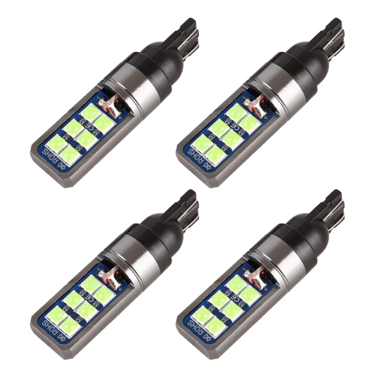 4 PCS T10 DC12V / 4W Car Clearance Light 12LEDs SMD-3030 Lamp Beads, 12LEDs SMD-3030 (Ice Blue Light), 12LEDs SMD-3030 (Blue Light), 12LEDs SMD-3030 (Pink Light), 12LEDs SMD-3030 (Green Light), 12LEDs SMD-3030 (Red Light), 12LEDs SMD-3030 (White Light)...