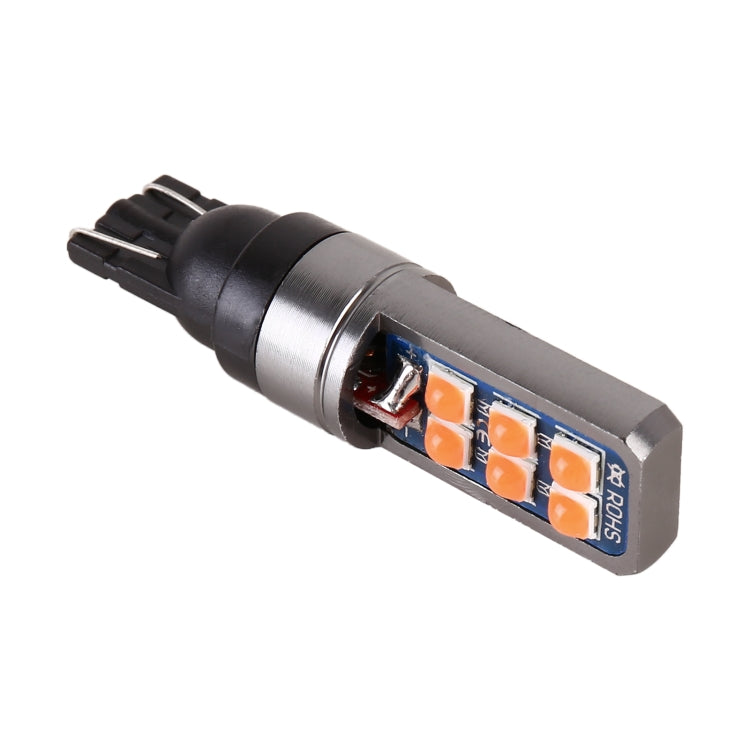 4 PCS T10 DC12V / 4W Car Clearance Light 12LEDs SMD-3030 Lamp Beads, 12LEDs SMD-3030 (Pink Light), 12LEDs SMD-3030 (Green Light), 12LEDs SMD-3030 (Red Light), 12LEDs SMD-3030 (White Light), 12LEDs SMD-3030 (Yellow Light), 12LEDs SMD-3030 (Ice Blue Ligh...