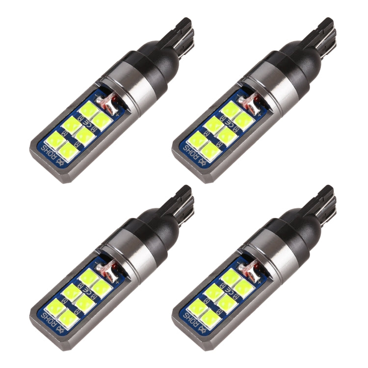 4 PCS T10 DC12V / 4W Car Clearance Light 12LEDs SMD-3030 Lamp Beads, 12LEDs SMD-3030 (Ice Blue Light), 12LEDs SMD-3030 (Blue Light), 12LEDs SMD-3030 (Pink Light), 12LEDs SMD-3030 (Green Light), 12LEDs SMD-3030 (Red Light), 12LEDs SMD-3030 (White Light)...