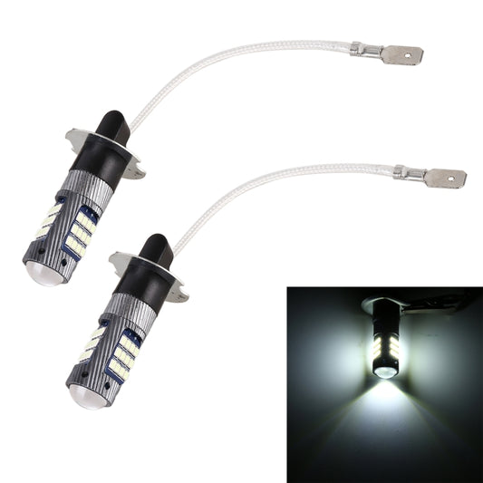 1 Pair H3 DC12V / 5W Car LED Fog Light with 42LEDs SMD-2016 Lamp Beads, H3 (White Light), H3 (Yellow Light)