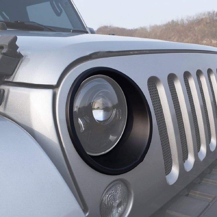 Car Headlight Lampshade for Jeep Wrangler JK 2007-2017, with Buckle, with Buckle