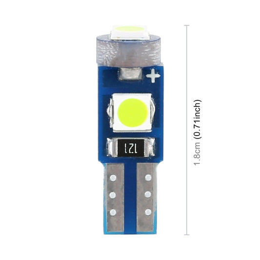 10 in 1 Car T5 0.2W DC12V Instrument Panel LED Decorative Light