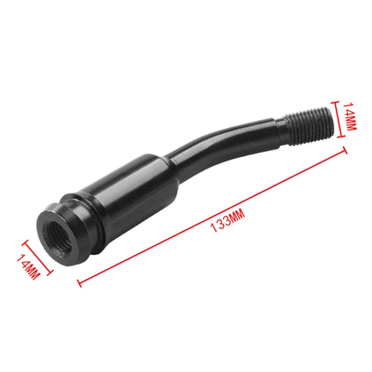 Auto Modifiziertes Racing Quick Curved Gear Lever Extension Rod für Volkswagen T4 1990-2003, Für Volkswagen T4 1990-2003 (Schwarz), Für Volkswagen T4 1990-2003 (Gold), Für Volkswagen T4 1990-2003 (Blau), Für Volkswagen T4 1990-2003 (Violett)