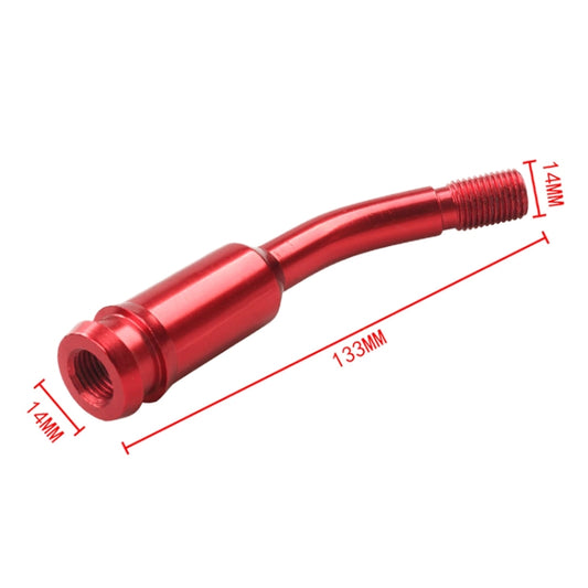 Auto Modifiziertes Racing Quick Curved Gear Lever Extension Rod für Volkswagen T4 1990-2003, Für Volkswagen T4 1990-2003 (Schwarz), Für Volkswagen T4 1990-2003 (Gold), Für Volkswagen T4 1990-2003 (Blau), Für Volkswagen T4 1990-2003 (Violett)