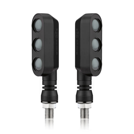 2 PCS KC050 Moto Indicateur de direction LED Feu stop, KC050