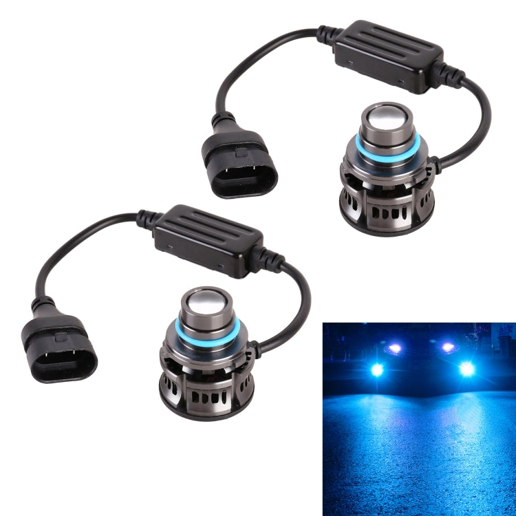 1 Pair 9005 27W / DC12V Car Aluminum Alloy LED Headlight, 9005 (Lime Green), 9005 (White Light), 9005 (Blue Light), 9005 (Gold Light)