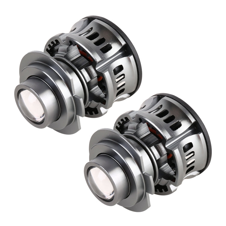 1 Pair H7 27W / DC12V Car Aluminum Alloy LED Headlight, H7 (Blue Light), H7 (Gold Light), H7 (Lime Green), H7 (White Light)