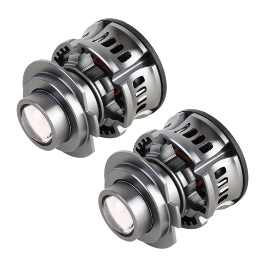 1 Pair H7 27W / DC12V Car Aluminum Alloy LED Headlight, H7 (Blue Light), H7 (Gold Light), H7 (Lime Green), H7 (White Light)