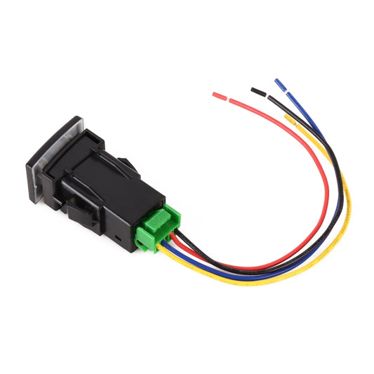 TS-16 Car Fog Light On-Off Button Switch with Cable for Isuzu mu-X, For Isuzu mu-X