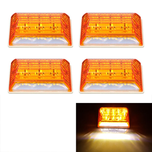 4 PCS ZS-6001 DC24V Feux de Gabarit Latéraux pour Voiture / Camion Ampoule
