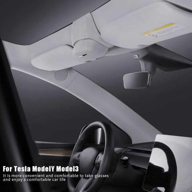 Car Ordinary Version Sunglasses Storage Box for Tesla Model 3 2019-2023, Ordinary Version for Tesla Model 3