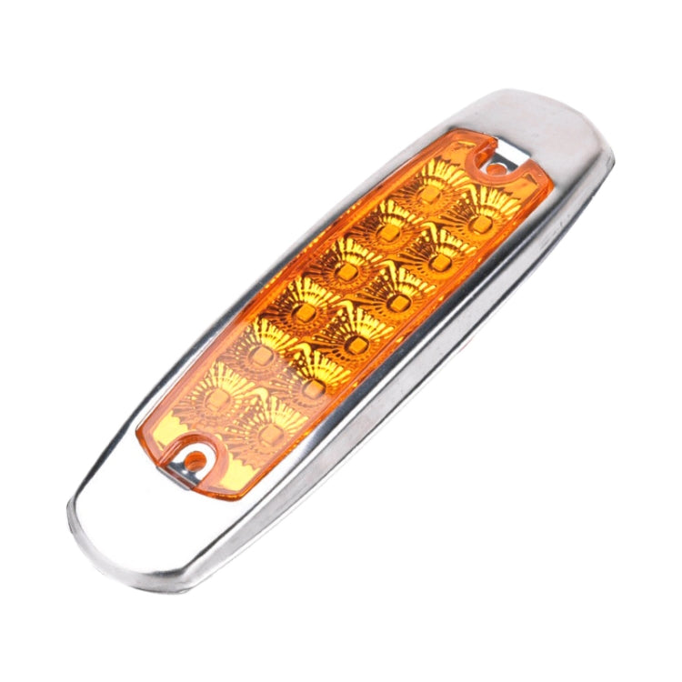 4 PCS MK-338 DC12-24V Truck 12LEDs Side Clearance Maker Light