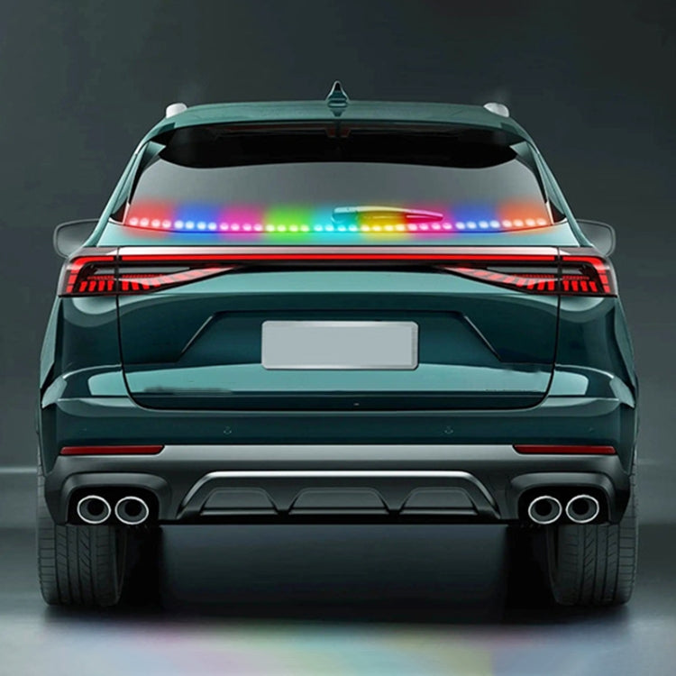 S12-120CM 120cm DC12V-24V Car Rear LED RGB Daytime Running Lights Strip Colorful Lamp, S12-120CM