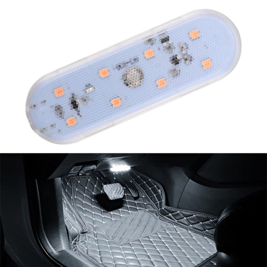 USB-C / Type-C Commande tactile monochrome Éclairage d'ambiance de voiture pour les pieds, Lumière bleue glaciale, Lumière rose, Lumière blanche