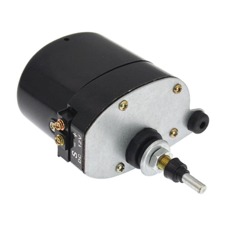 Caravan 12V Front Windshield Wiper Motor 01287358 for Willys Jeep Tractor, Short Shaft