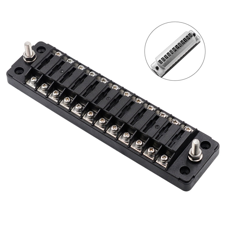 CS-979A2 FB1904 1 In 1 Out 12 Ways No Distinction Positive Negative Fuse Box without Fuse for Auto Car Truck Boat, CS-979A2