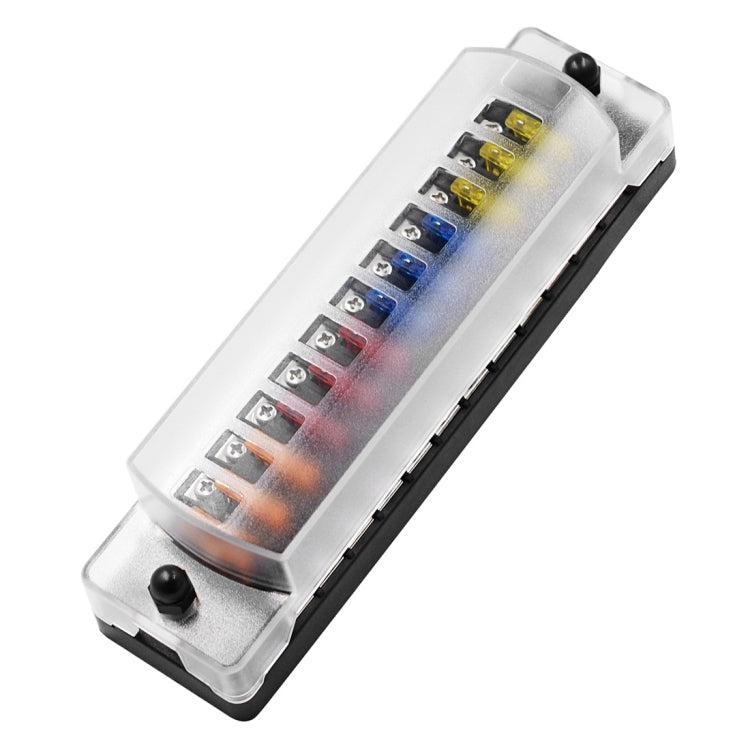 ZH-979A2 FB1904 1 In 1 Out 12 Ways Positive Negative Fuse Box with 24 Fuses for Auto Car Truck Boat, ZH-979A2