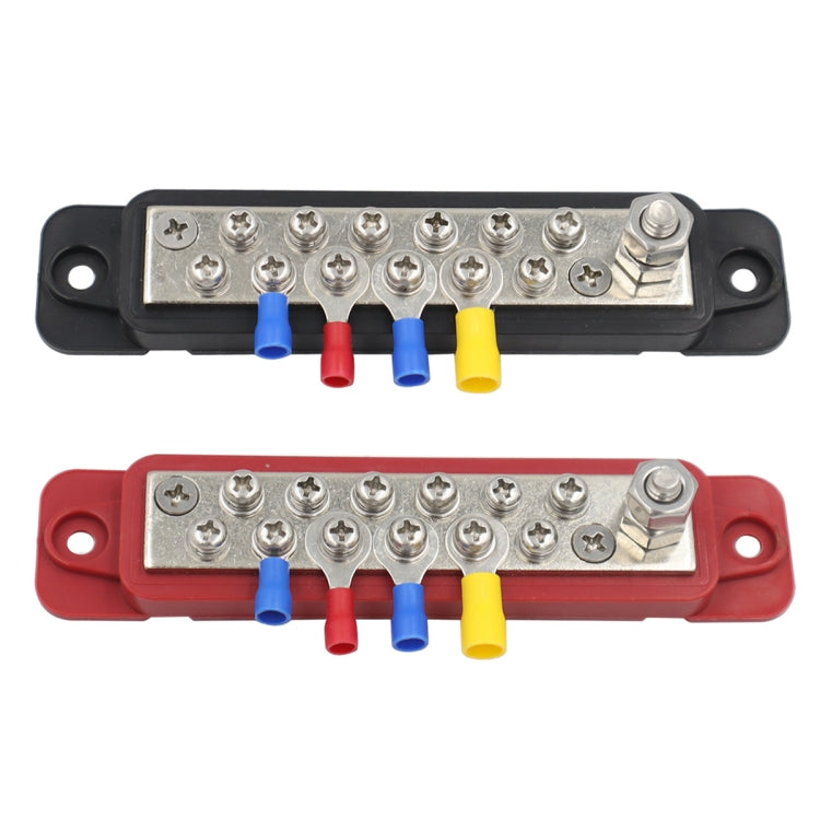 48V 180A 12 Way Power Distribution Terminal Block Battery Bus Bar Set, 12 Way