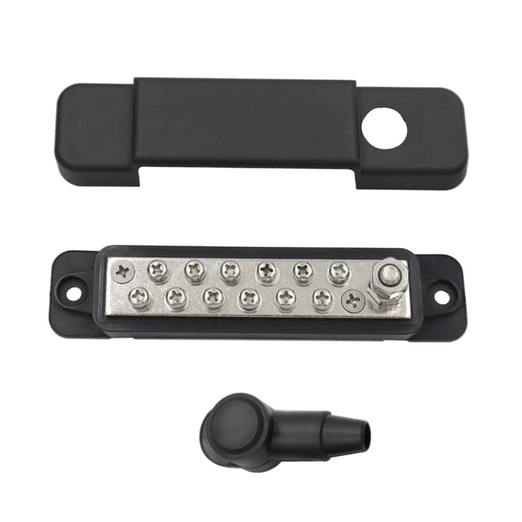 48V 180A 12 Way Power Distribution Terminal Block Battery Bus Bar Set, 12 Way