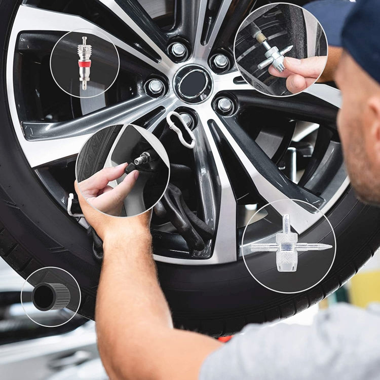 Outil de pose et dépose d'obus de valve de pneu de voiture, CP-0556