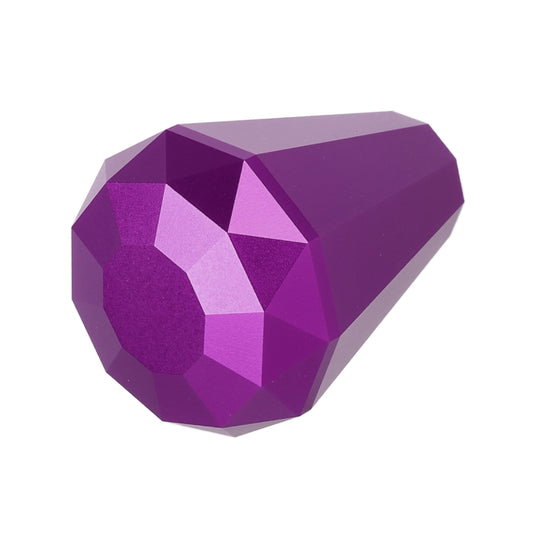 Universal Car Diamond Shape Metal Gear Shift Knob, Purple, Red, Black, Blue