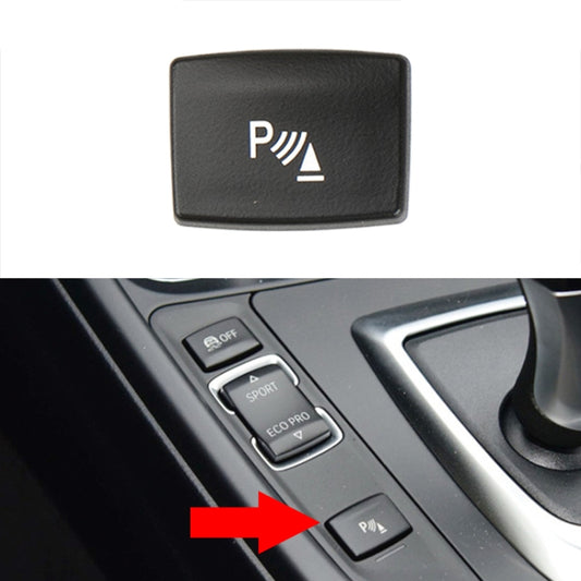 For BMW 3 Series Left Driving Car Central Control Multi-function Radar Button 6131 9252 912, Radar Button (Red), Radar Button (Black)