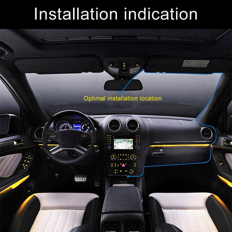 F9 Car Front and Inner Dual Camera HD Infrared Night Vision Car Driving Recorder, Car Front and Inner