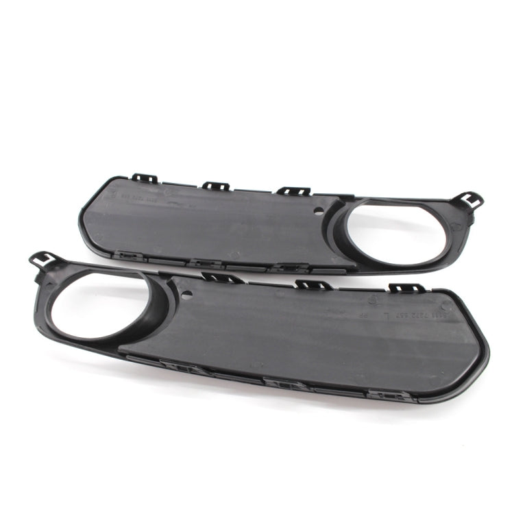 Pair Car Front Bumper Fog Light Grille Fog Lamp Frame for BMW F20 F21 2012-2014 51117272558 / 51117272557, For BMW F20