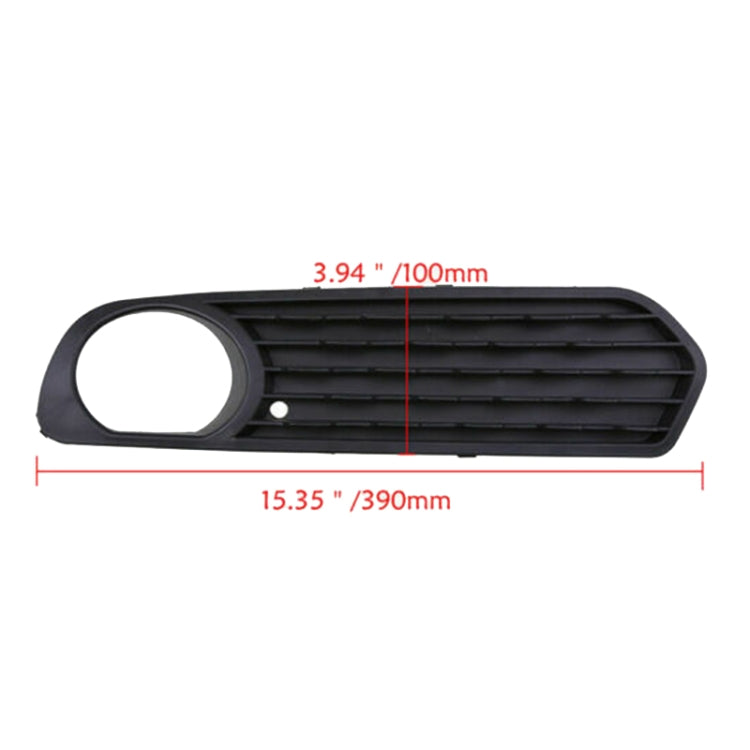 Pair Car Front Bumper Fog Light Grille Fog Lamp Frame for BMW F20 F21 2012-2014 51117272558 / 51117272557, For BMW F20