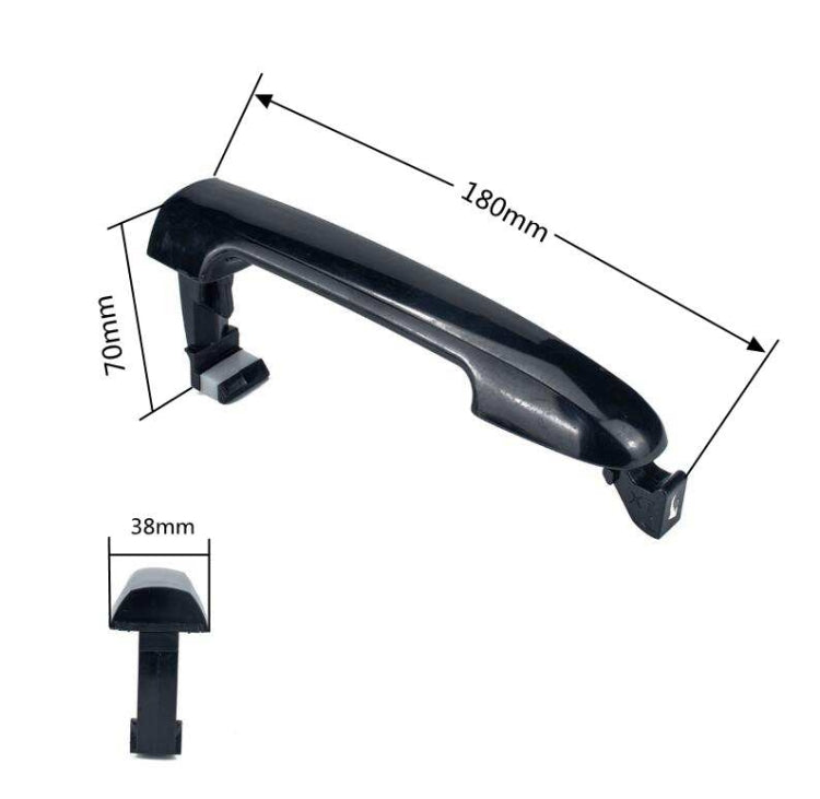 2 PCS Auto Outside Door Handles 826513K000 for Hyundai, For Hyundai(2 PCS)
