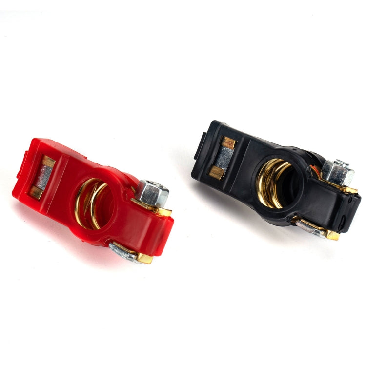 1 Pair Car Battery Cable Terminal Clamps Connectors Battery Clip, 1 Pair Battery Clip