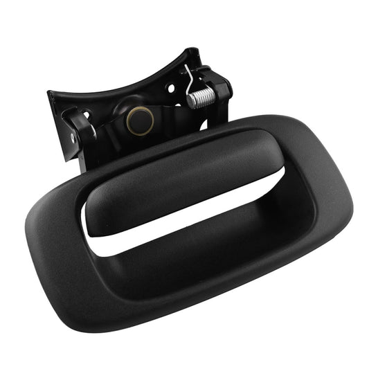 Car Tailgate Handle Trunk Lock Push Button and Bezel Trim Replacement 15997911 for Chevrolet GMC, 15997911