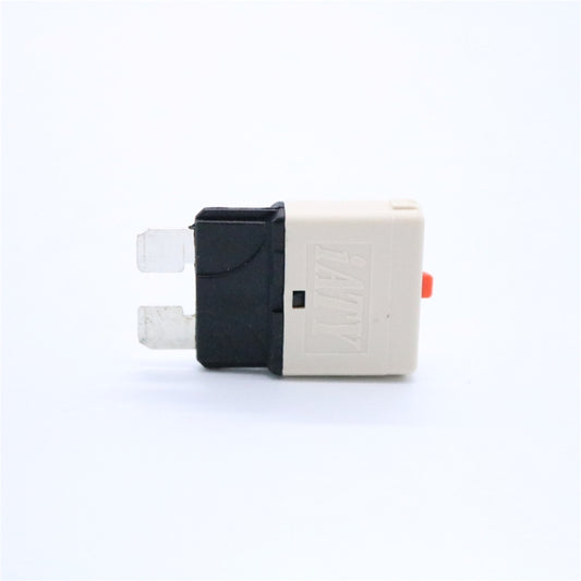 25AMP DC28V Circuit Breaker Trip Fuses Standard Blade Fuse Manual Reset, 25AMP