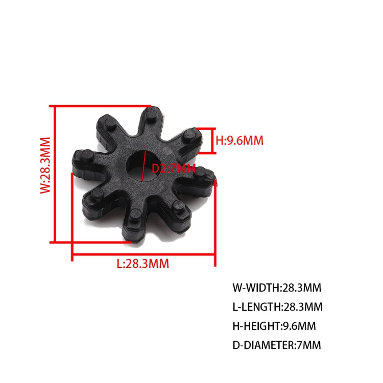 10 PCS Car Steering Column Flexible Coupler 56315-2K000 for Hyundai / KIA, A2132