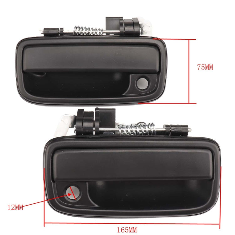 2 PCS Auto Outside Door Handles 922035020LH / 6921035070RH for Toyota Tacoma, For Toyota Tacoma