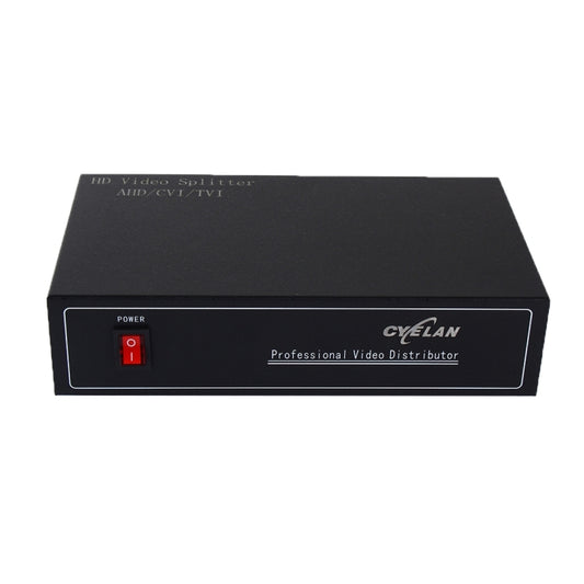 Répartiteur de signal vidéo coaxial AHD / CVI / TVI 1 vers 8, 1 vers 8
