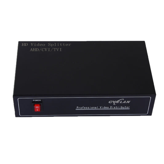 Répartiteur de signal vidéo Coaxial AHD / CVI / TVI 4 vers 8, 4 vers 8